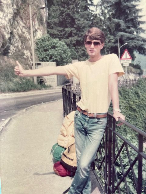 Author portrait – Red Umbrell